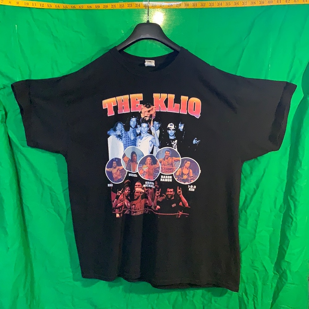 One time WWF run. 2XL but fits like an XL.